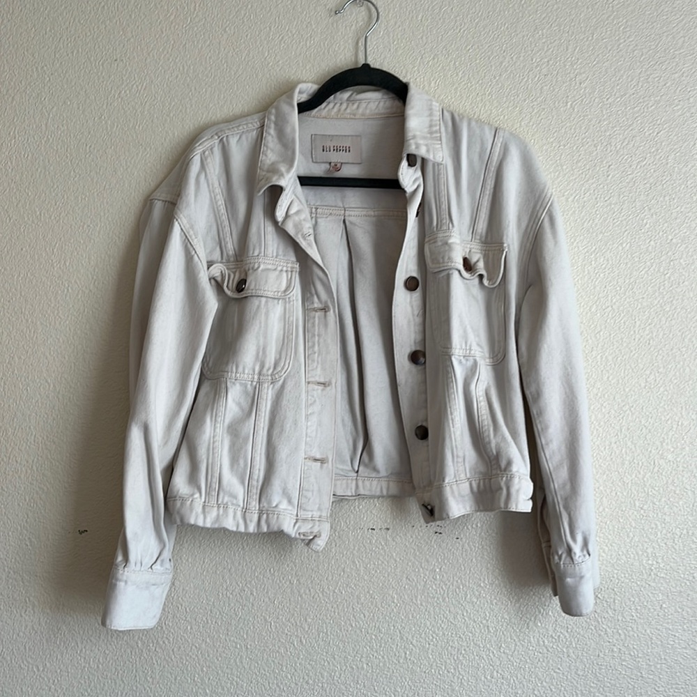 Cream Jean  jacket